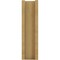 Ekena Millwork 5 1/2-in W x 20-in D x 20-in H Balboa Block Rough Cedar Woodgrain TimberThane Outlooker, Primed Tan OUTUR055X20X20BOA44RCPR - alternate 3